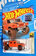 Hot Wheels Factory Set 2022 Baja Blazers Series Humvee Orange - £2.37 GBP