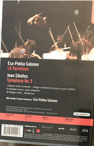 Salonen: La Variations/Sibelius: Symphony No.5, Import Dvd - Great Condition - £7.45 GBP