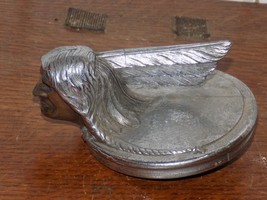 Vintage Pontiac Indian Metal Radiator Hood Ornament - $7,321.26 MXN