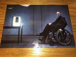 Absolut Chuck Close 2 Page Ad - $3.99
