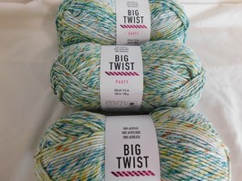 Big Twist Party Succulent lot of 3 Dye lot CNE570029 - £14.93 GBP