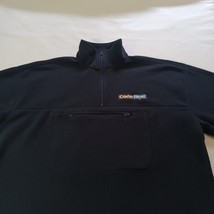 Dunbrooke CODE BLUE Men's Black 1/4 Zip Pockets Pullover Sweatshirt Size Large image 8