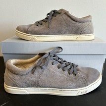 UGG Australia Tomi Sneakers Size 7 Gray Taupe Suede Size 8.5 1005484 - £24.16 GBP