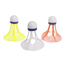 3Pcs/Pack New  Outdoor Windproof Plastic  Badminton Ball Nylon Stable Resistance - £86.08 GBP