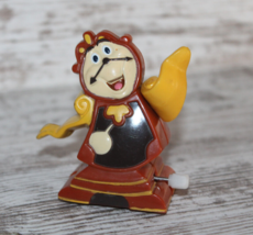 Vintage Beauty and the Beast Burger King Kid&#39;s Meal Toy 1991 Cogsworth Clock - £4.97 GBP