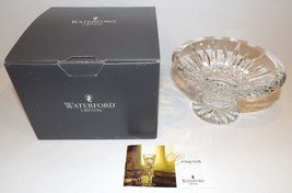 EXQUISITE WATERFORD CRYSTAL LISMORE 6&quot; FOOTED BOWL IN BOX - $98.99