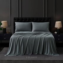Coldest Bedding Sheets &amp; Pillowcases 100% Bamboo Deep Pockets Soft Breathable - £108.50 GBP