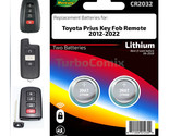 KEY FOB REMOTE Batteries (2) for 2012-2022 TOYOTA PRIUS REPLACEMENT, FRE... - $4.84