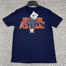 Houston Astros Shirt Youth Medium 10-12 Blue MLB Short Sleeve Crew Neck ... - $235.42 MXN