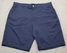 Kirkland Signature Golf Performance Chino Shorts Men&#39;s 36 Navy Slash Pocket - $21.33