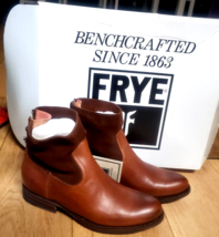 Frye Womens Jamie Zip Boot Redwood Size 6 Back Zipper Rare LEATHER New W... - £87.36 GBP