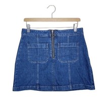 Madewell | Denim Front Pocket Mini Skirt, size 28 - $33.85