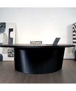 interoknack Italian Minimalist Designer Executive Desk  Modern Asymmetr... - $83,162.50 MXN