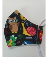 FACE MASK WASHABLE COTTON REUSABLE REVERSIBLE BACK TO SCHOOL /CHILD - $1.97