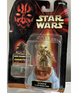 Star Wars YODA Episode 1 Phantom Menace Action Figure 1998 Commtech Hasbro - $21.78