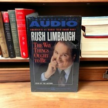 The Way Things Ought to Be - Read by Rush Limbaugh 1992 Audio Cassette Book NEW - £18.67 GBP