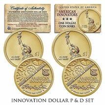 American Innovation State $1 Dollar Coin 2018 1st Release 2-Coin Set P &amp;... - $12.16