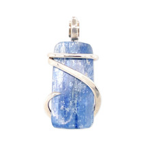 Polished Blue Kyanite Pendant Necklace by Stones Desire - £125.73 GBP