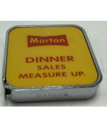 1960&#39;s Morton Dinner Sales Advertising 6&#39; Tape Measure By Barlow  - $141.71 MXN