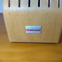 Wusthof 17 Slot Storage Block, Natural, Wooden, Solid wood - $20.81