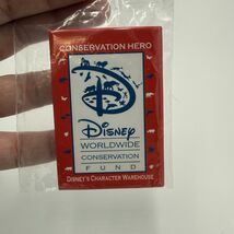 Disney Worldwide Conservation Fund Conservation Hero Button Pin  - $10.00