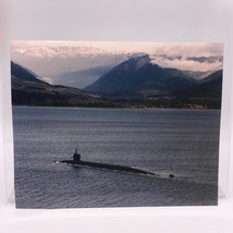 Vintage Color Photograph Naval Submarine Alaskan Coast - £15.85 GBP
