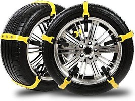 Snow Chains Car Anti Slip Tire Chains Adjustable Anti-Skid Chains Car Ti... - $64.92