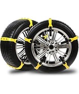 Snow Chains Car Anti Slip Tire Chains Adjustable Anti-Skid Chains Car Ti... - $1,233.92 MXN