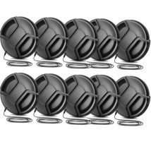 10x Vivitar SC-62 62mm Snap-On Lens Cap for Cameras - £23.52 GBP