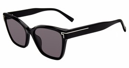 TUMI STU512 Sunglasses Sun Glasses 0BLA BLACK Authentic New 56mm Women - £105.41 GBP