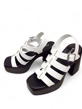 Ccocci Women&#39;s Domain Platform Fisherman Heel Sandal White - $392.57 MXN