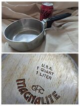 Ghc Magnalite Sauce Poêle Double Verser 1 Quart 1 Litre Double Bec Becs - $24.93