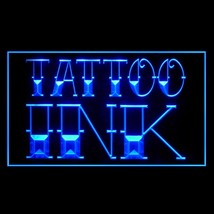100009B Tattoo Monster Tiger Get Ink Modern Airbrush Peacock LED Light Sign - £17.19 GBP