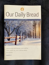 OUR DAILY BREAD  Religious Brochure / Pamphlet  Vol 60, Number 9  Decemb... - $2.95