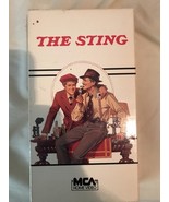 VHS The Sting Robert Redford Paul Newman 1973 Comedy/Crime - $5.00