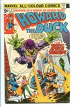 Howard The Duck #2 1976-MARVEL-FRANK BRUNNER-RARE Uk EDITION-vf - £50.13 GBP