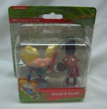 Just Play Nickelodeon Hey Arnold Arnold &amp; Gerald 4&quot; Plastic Toy Figure New 90&#39;s - £13.06 GBP