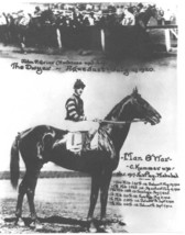 1920 - MAN O&#39; WAR - 2 Photo  Dwyer Stakes at Aqueduct Composite - 8&quot; x 10&quot; - £15.92 GBP