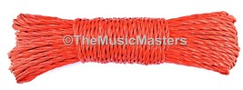 Red 100ft Twisted Poly UTILITY ROPE Line Cargo Tie Down Tent Cord Twine ... - £6.94 GBP