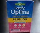 Nature&#39;s Way Fortify Optima Women’s Probiotic, 30 Veg. Caps Exp 08/2024 - £10.51 GBP