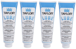 Taylor Blue Lube, 4 X Heavy Duty Sanitary Lubricant, Food Safe Lube, Colorless, - £60.48 GBP