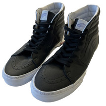 Vans Men Women SK8-Hi Divine Black True White Shoes Men Size 11.5 Women 13 - £39.95 GBP