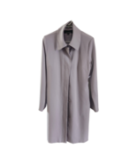 Jones New York Lined Trench Rain Work Biz Spring Dress Coat Lavender Lad... - £58.97 GBP