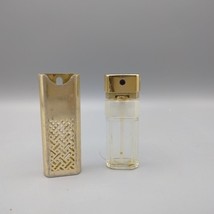 Vintage Guerlain SHALIMAR Perfume Gold Tone Lattice Cover Atomizer Paris... - $26.34 CAD