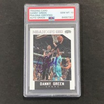 2015-16 NBA Hoops #247 Danny Green Signed Card AUTO PSA Slabbed San Antonio Spur - £64.33 GBP