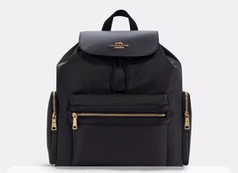 Coach Nylon Baby Diaper Backpack - Black - £265.56 GBP