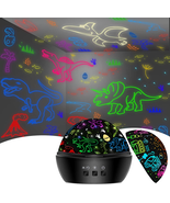 Dinosaur Night Light Toys for 3-8 Year Old Boys,2 in 1 Dino Projection - $21.99