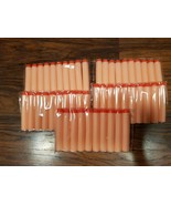 50pcs 2.75&quot; Elite Bullet Foam Dart Replacement Toy Gun ORANGE USA SHIPPER - £5.50 GBP