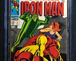 IRON MAN #2 CGC 8.5 - JUNE 1968 MARVEL COMICS, WHITE PAGES! - $315.81