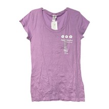 Stone Harbor NJ Womens Purple Cotton T Shirt Tee Size Large New - £7.62 GBP